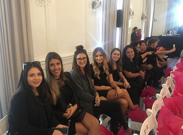 Students Attending Emerging Designer Show at the Stewart Hotel