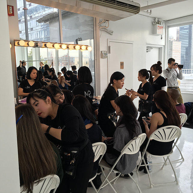 Hair and Makeup at NYFW